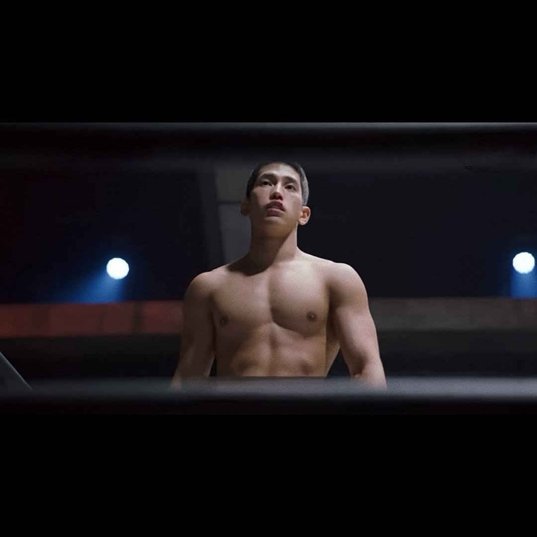 Photo by 육준서 on December 06, 2025. May be an image of one or more people, underwear and text.