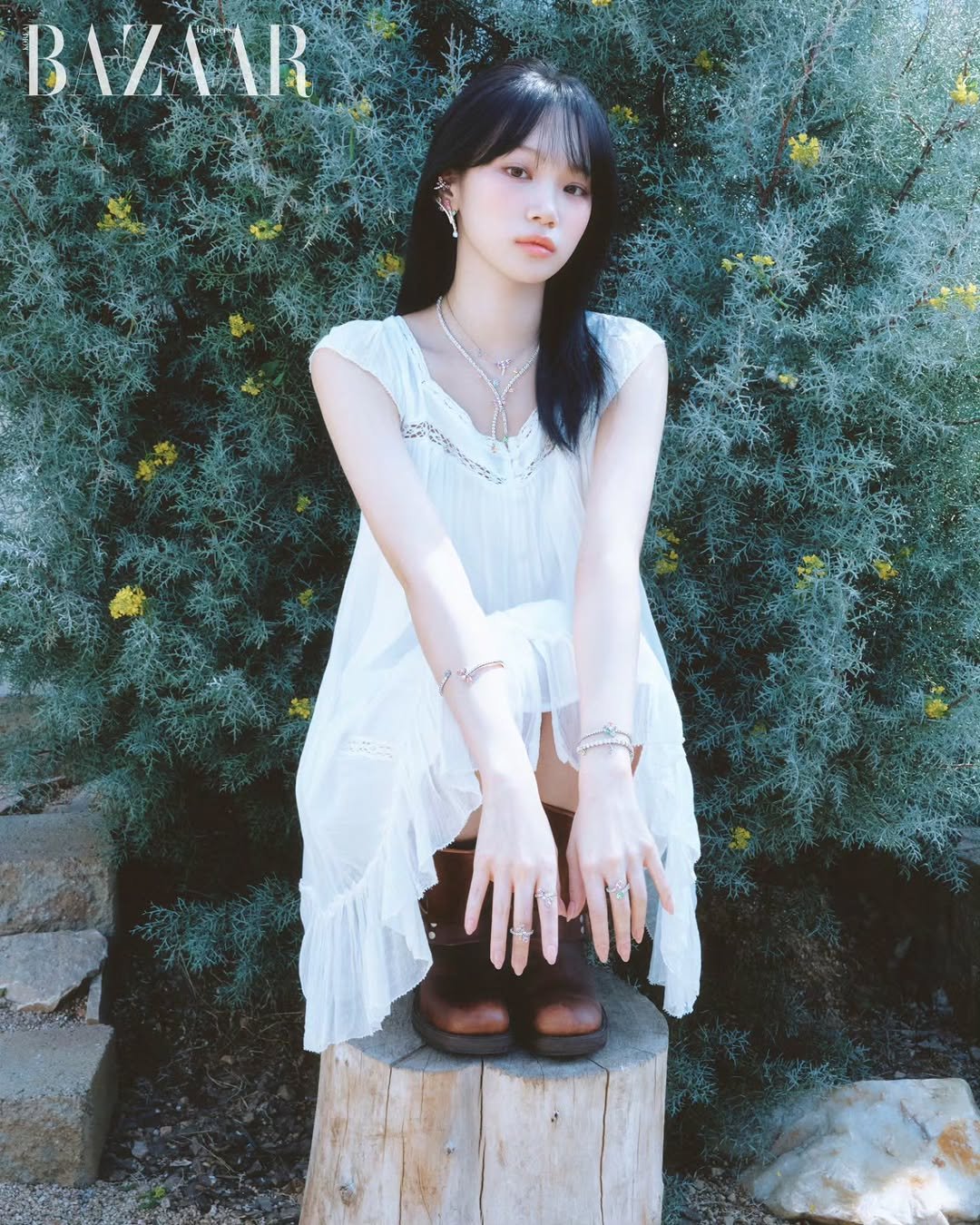 _chaechae_1 게시물 이미지: @harpersbazaarkorea @swarovski