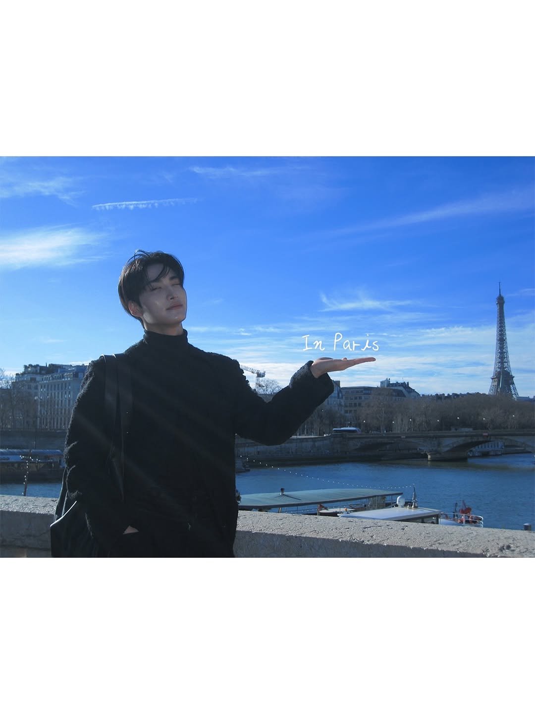 Photo by SEONGHWA on January 23, 2026. May be an image of duffle coat and text that says 'InParis is In Paris'.