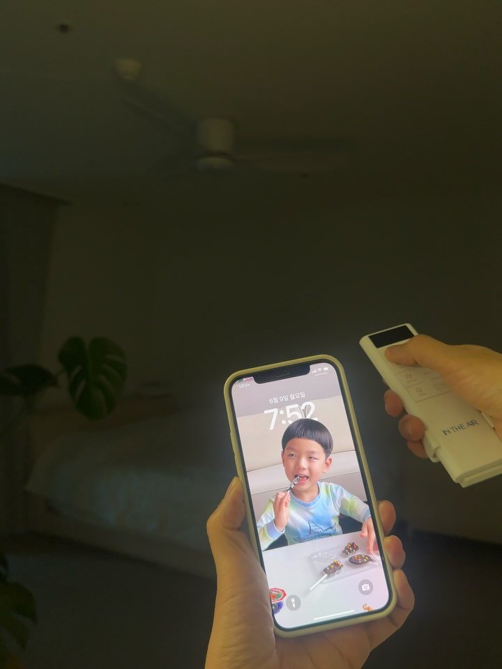bymiroom 게시물 이미지: 인디에어 실링팬 문의 주시는거 정리해 드릴께요~😊
✔️34평 안방에 LED...