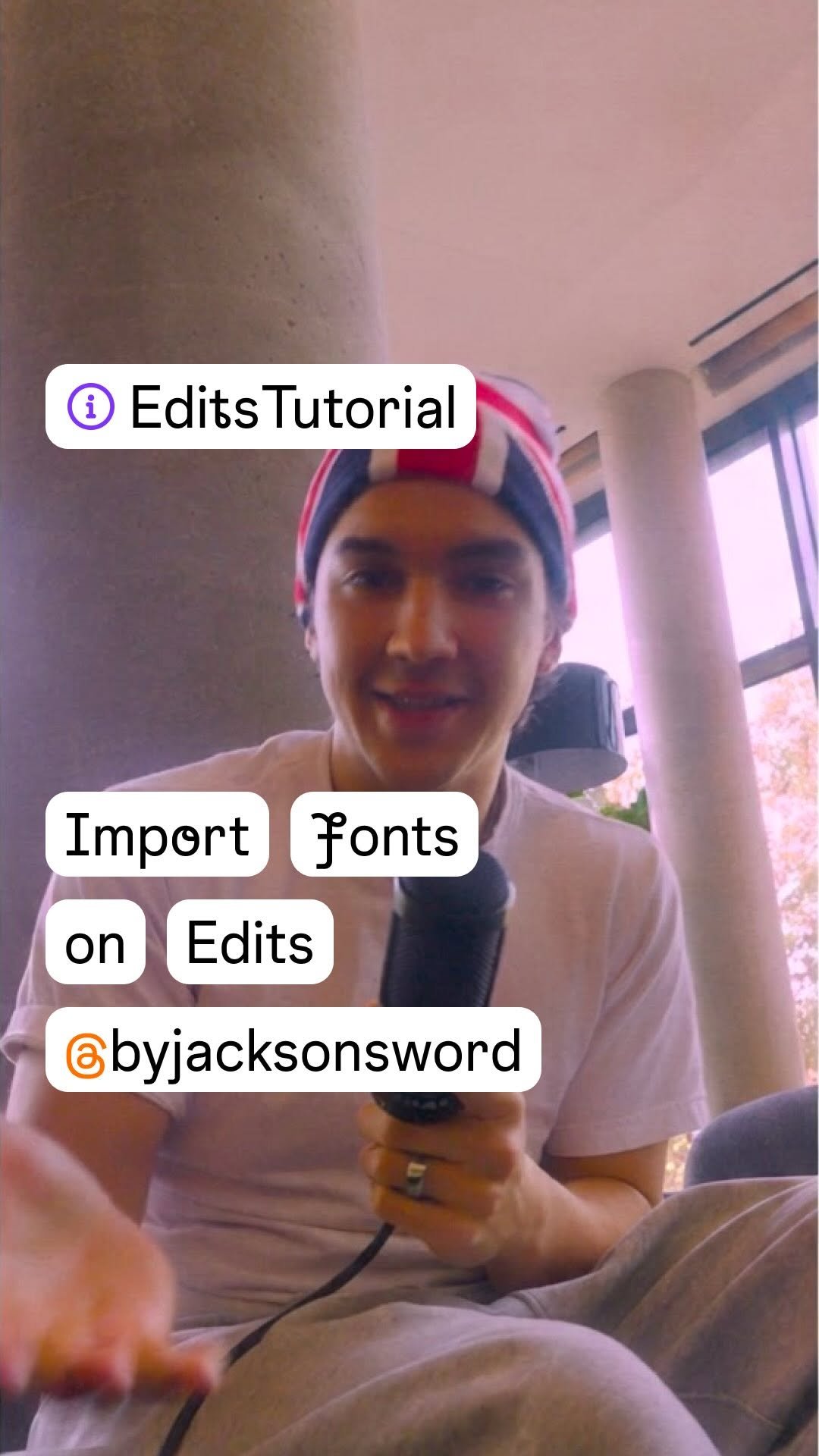 creators 게시물 이미지: @byjacksonsword demonstrates how you can add a...