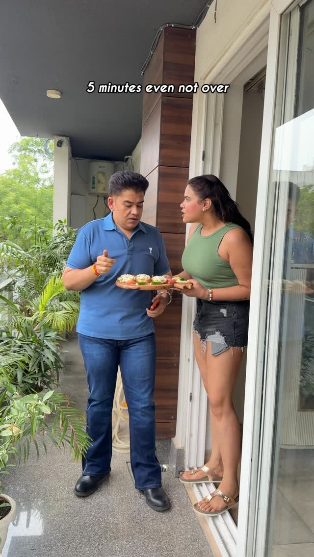 dietsmart_tanveetutlani 게시물 이미지: Rohan, my husband ko toh bas 5 mins mein tasty...