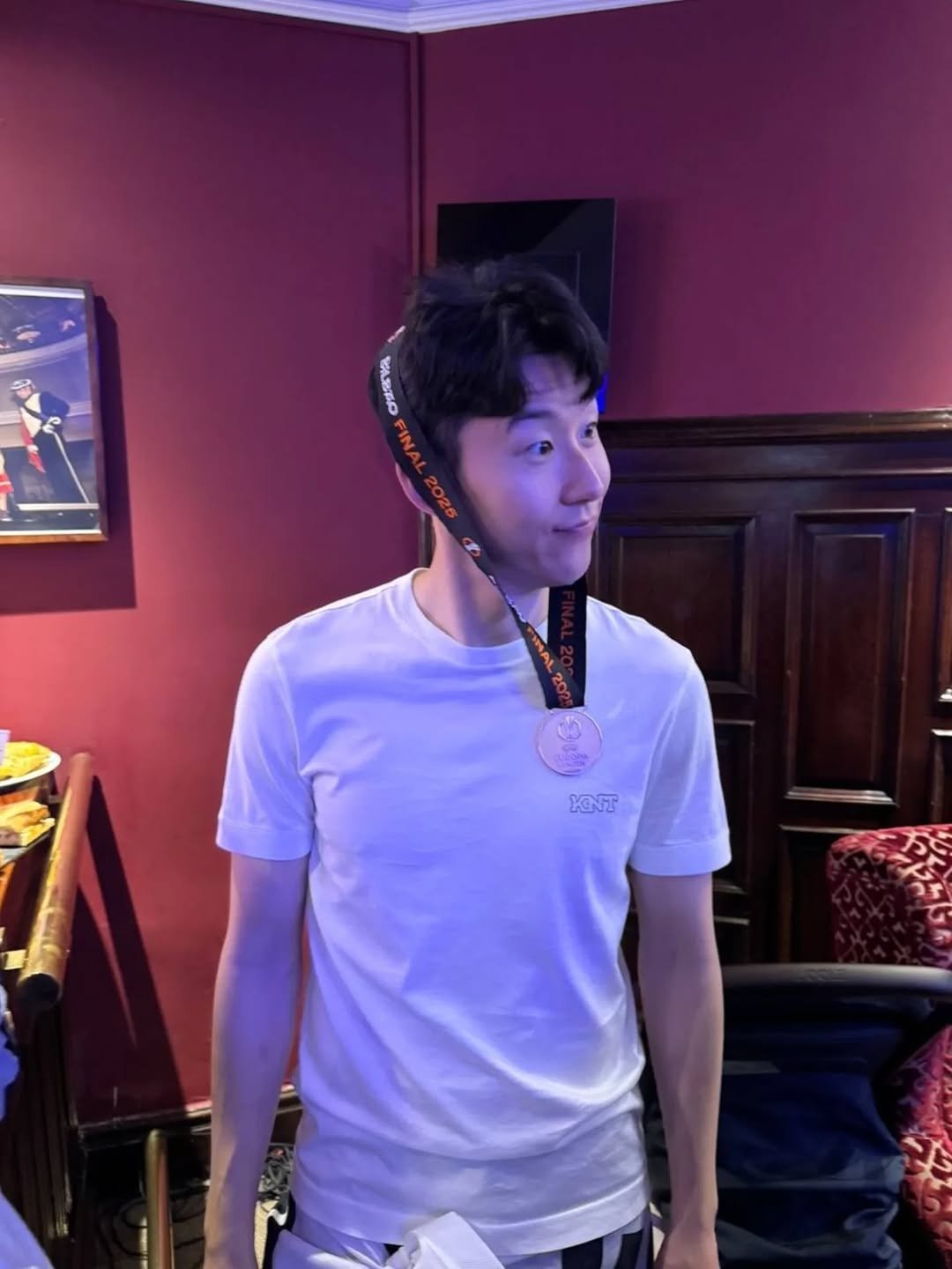 Photo by Son HeungMin(손흥민)🇰🇷 on January 01, 2026. May be a video game screenshot of text.