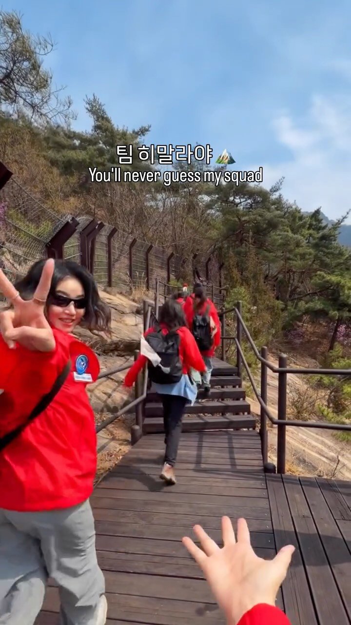 kookoo900 게시물 이미지: 히말라야 스쾃 🏔️🔥 #trekking #reels #challenge