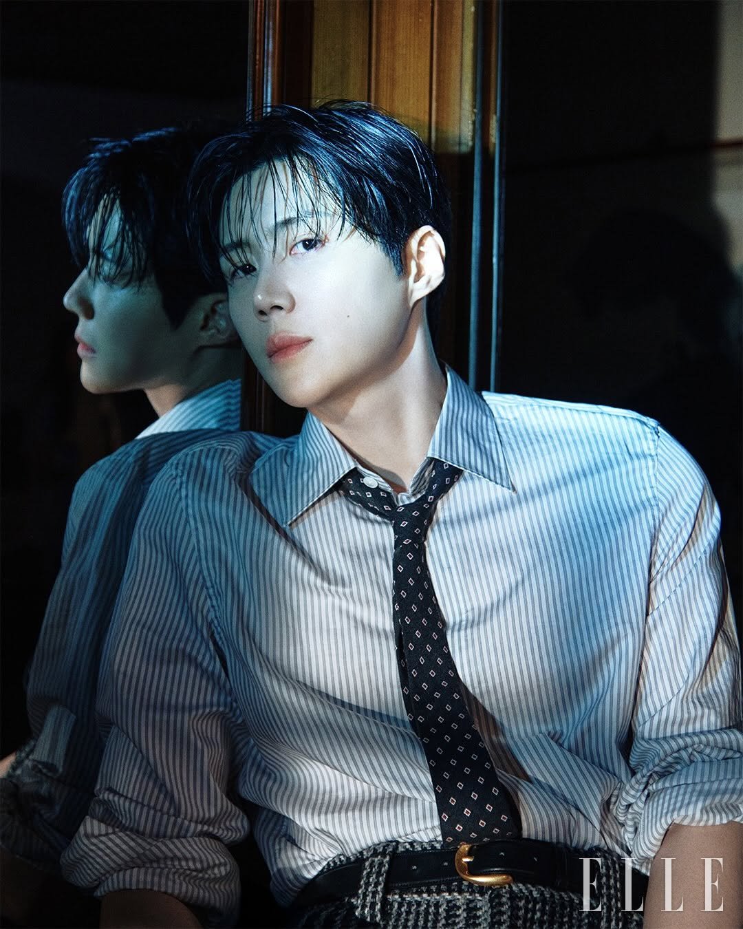seonho__kim 게시물 이미지: @ellekorea 늘 고마워여 🙏🏻🍀🩵