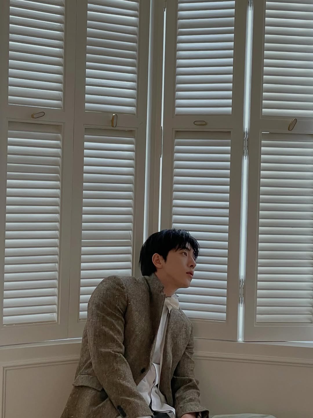 Photo shared by 남주혁 on January 05, 2026 tagging @dior. May be an image of text.