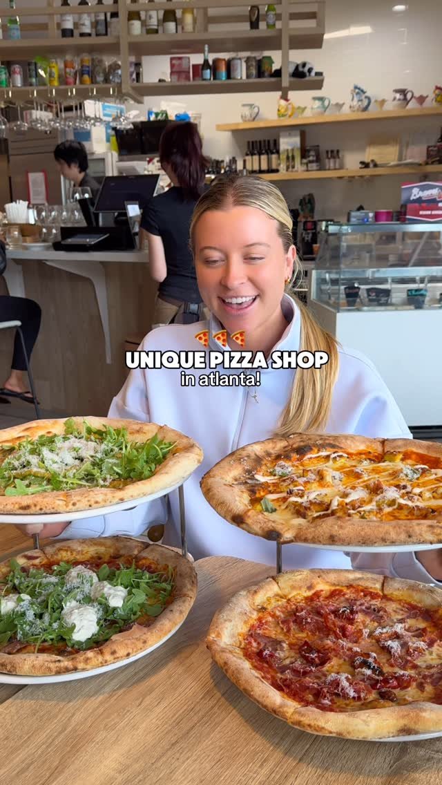 theatlantaguide 게시물 이미지: UNIQUE PIZZA SPOT IN ATL 🍕
@sunnysidepizzeria...