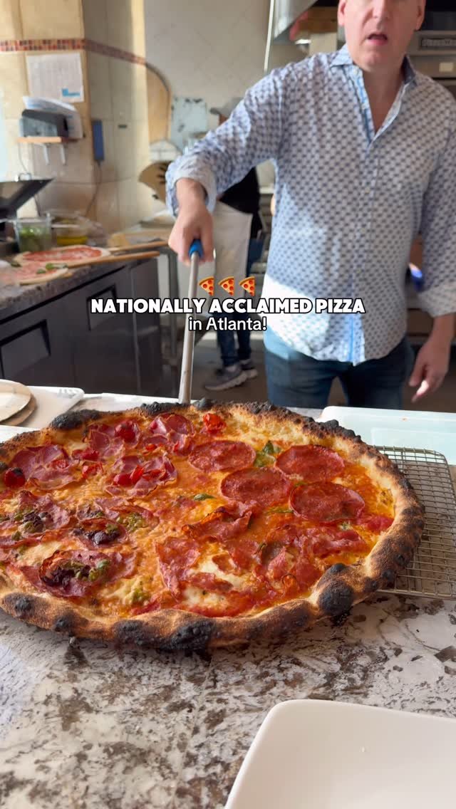 theatlantaguide 게시물 이미지: Finally tried this nationally acclaimed pizza...