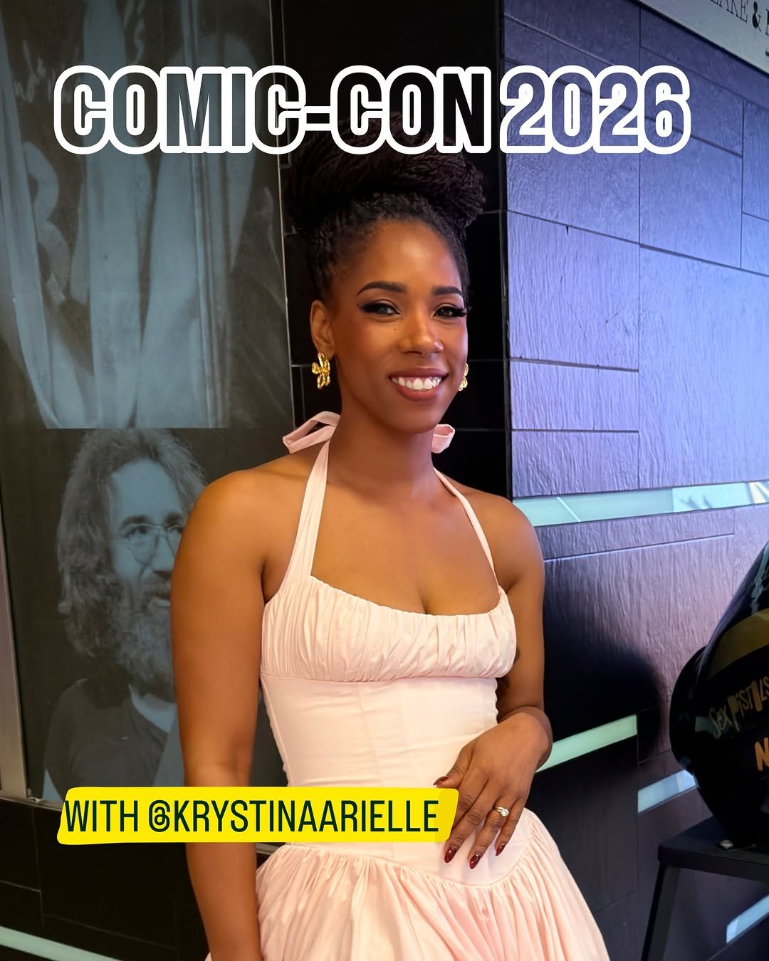threads 게시물 이미지: Comic Con, as seen by @krystinaarielle
